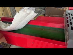 800F mô hình 4 dao di động 35mm cắt và nghiền nát màn hình sợi gốm len lỏng và cảm