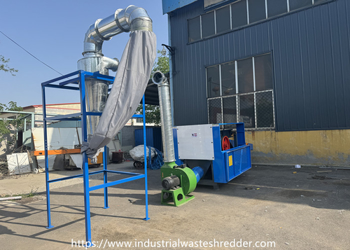 Tin tức công ty mới nhất về Mô hình 1200F Với hệ thống giải phóng máy thổi cho Mexico phim kéo giòn, phim nhựa kéo giãn máy nghiền