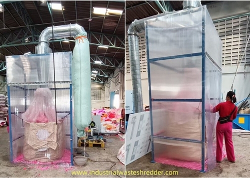 Tin tức công ty mới nhất về Thái Lan Phản hồi của khách hàng cũ, Máy nghiền PP Monofilament Phim nhựa dải Crusher PP Bag Shredder