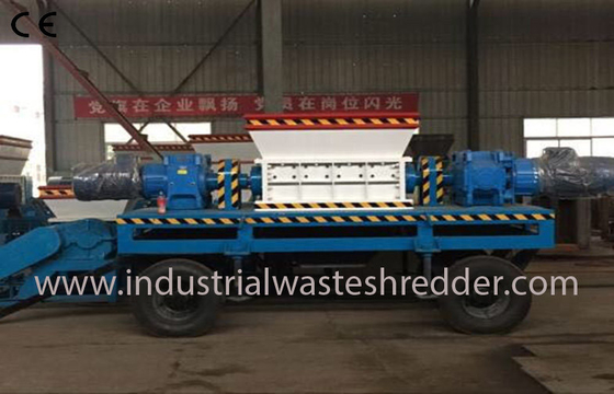 Giá tốt. Máy hủy chất thải công nghiệp hai trục Công suất tùy chỉnh cho Pallet gỗ thải trực tuyến