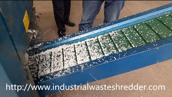 Giá tốt. Steel Blade Tông Shredder Máy cắt tốc độ cao liên tục cho giấy thải trực tuyến