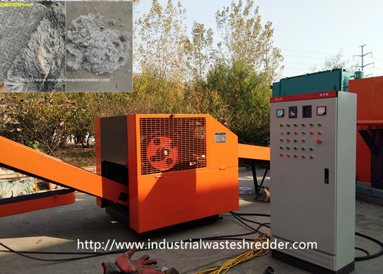 Giá tốt. Thảm Thảm Tái chế Chất thải Rag Máy cắt chân Pad Da Shredder Lưỡi dao quay trực tuyến