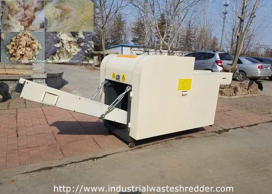 Giá tốt. Máy ép thủy tinh bằng len nỉ Rock Wool Rebonded Bọt Shredder With Loosen trực tuyến