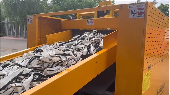 Giá tốt. Máy cắt vải cao hiệu quả vải vải phế liệu Shredder cho Rags kích thước cuối điều chỉnh trực tuyến