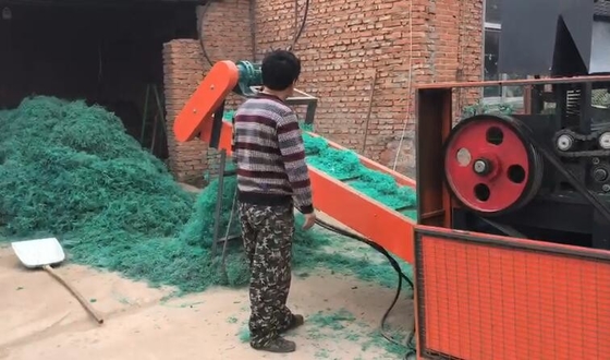 Giá tốt. Fishing Net Phế liệu nhựa phim Shredder quay xoắn thiết kế dao trực tuyến