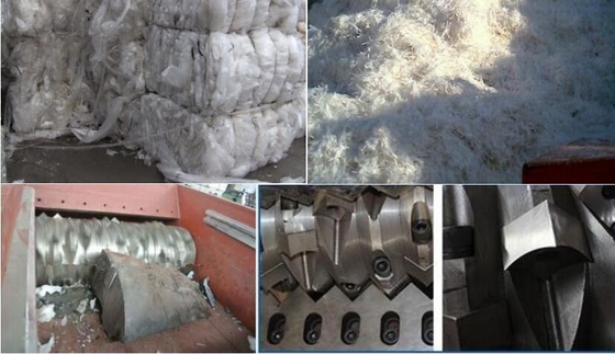 Giá tốt. Máy hủy tài liệu nông nghiệp Film Shredder, Máy hủy chất thải nông nghiệp một trục trực tuyến