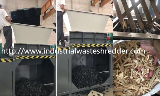 Giá tốt. Chất thải nhựa Máy hủy trục kép Tốc độ quay thấp Hiệu suất cao trực tuyến