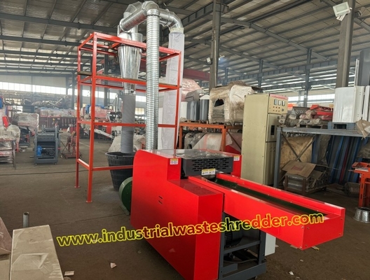 Giá tốt. 800F Fiberglass Mesh Crusher Hdpe Net Shredder Máy tiết kiệm năng lượng chống mòn Blade 7.5KW cắt động cơ trực tuyến