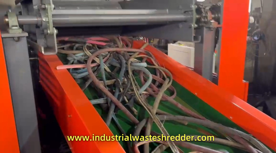 Soft Cable Sheath Shredder Isolation Tube Crusher Công cụ hợp kim cường độ cao Thép công suất lớn