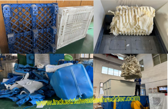 600 Mô hình Máy nghiền một trục cho tái chế chất thải vải nhựa