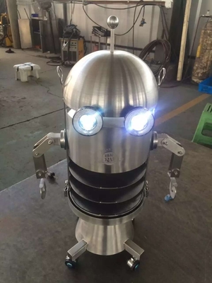 Giá tốt. 304 Custom Stainless Steel Fabrication Pizza Planet Robot Custom Made To Transport Pizza From Kitchen To Guest's Table (Rô-bô-tô Pizza Planet được làm theo yêu cầu để vận chuyển pizza từ nhà bếp đến bàn ăn của khách) trực tuyến