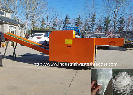 Giá tốt. Máy cắt vải sợi thủy tinh Máy dệt vải Shredder Máy nghiền dao trực tuyến