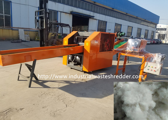 Giá tốt. Rebonded Bọt Rag Máy cắt Kết nối với máy mở Mở miếng thành sợi trực tuyến