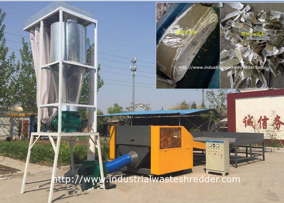Giá tốt. Máy cắt vải Rag Máy cắt vải dệt Shredder với loại bỏ bụi trực tuyến