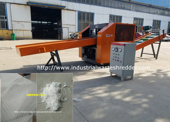 Giá tốt. Lưới Quần áo Máy cắt sợi thủy tinh Vải Shredder Tiết kiệm điện dao quay trực tuyến