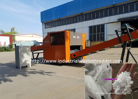 Giá tốt. Máy cắt vải cotton Rag Máy dệt vải không dệt Shredder 10 mm trực tuyến