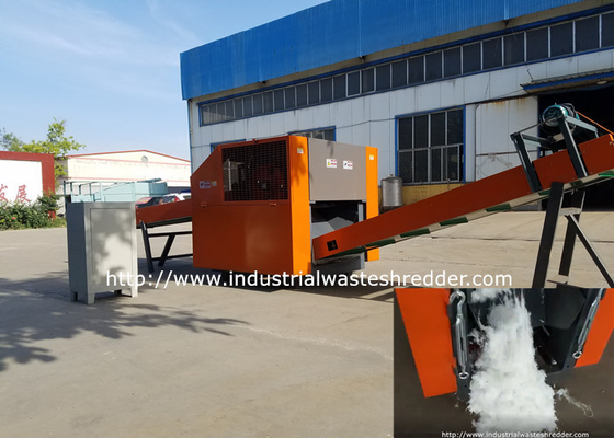 Giá tốt. Polyester Dacron Sợi sợi Máy hủy chất thải công nghiệp Máy cắt cường độ đàn hồi cao trực tuyến