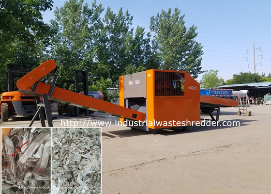 Giá tốt. Dày Hard PP Jumbo Bag Shredder Tough Jumbo Bag Xử lý Ton Túi Máy cắt trực tuyến