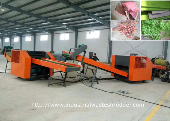 Giá tốt. Ô tô Máy hủy tài liệu công nghiệp Đệm nội thất Ghế bọc chân Pad Tái chế chất thải trực tuyến