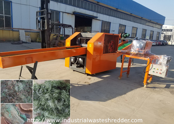 Giá tốt. Dây câu Lưới đánh cá Chất thải công nghiệp Máy hủy sợi nylon Máy cán sợi trực tuyến