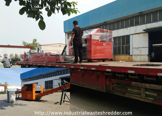 Giá tốt. Màng cách nhiệt màng PVC / PVB 8000kg Máy hủy tài liệu trực tuyến