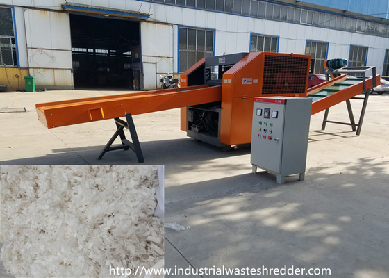 Giá tốt. Máy cắt vải vụn không dệt Máy nghiền vải Máy nghiền quay với máy mài trực tuyến