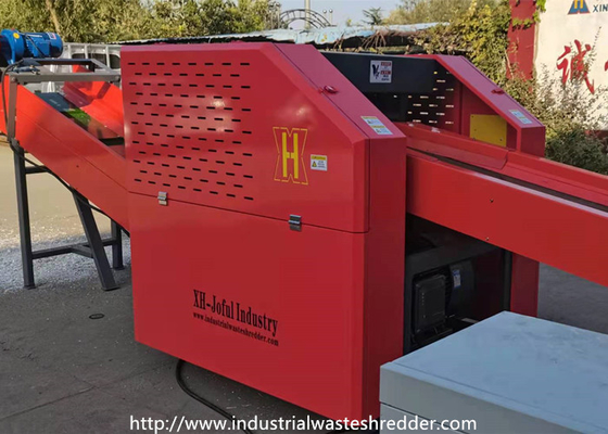 Giá tốt. Loại mềm Công suất thải 8000kg Máy cắt vụn 5.5kw trực tuyến