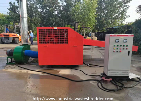 Giá tốt. 7,5hp Túi Raffia Công cụ hợp kim Lưỡi thép Máy hủy rác thải công nghiệp trực tuyến