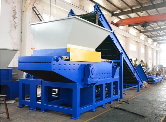 Giá tốt. Máy hủy màng nhựa XRM 1000, Máy hủy màng PP PE HDPE, Động cơ 55KW, Kích thước buồng hủy 1000 * 1000 mm trực tuyến