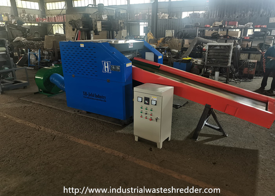 Giá tốt. Máy hủy tài liệu còn sót lại bằng nhựa có lưỡi xoắn với máy mài trực tuyến